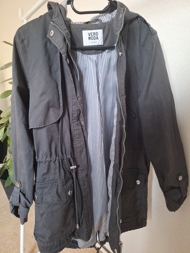 Damen leichte jacke - gr, grau